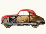 Fiat 500 C Topolino Cabrio 1951 года